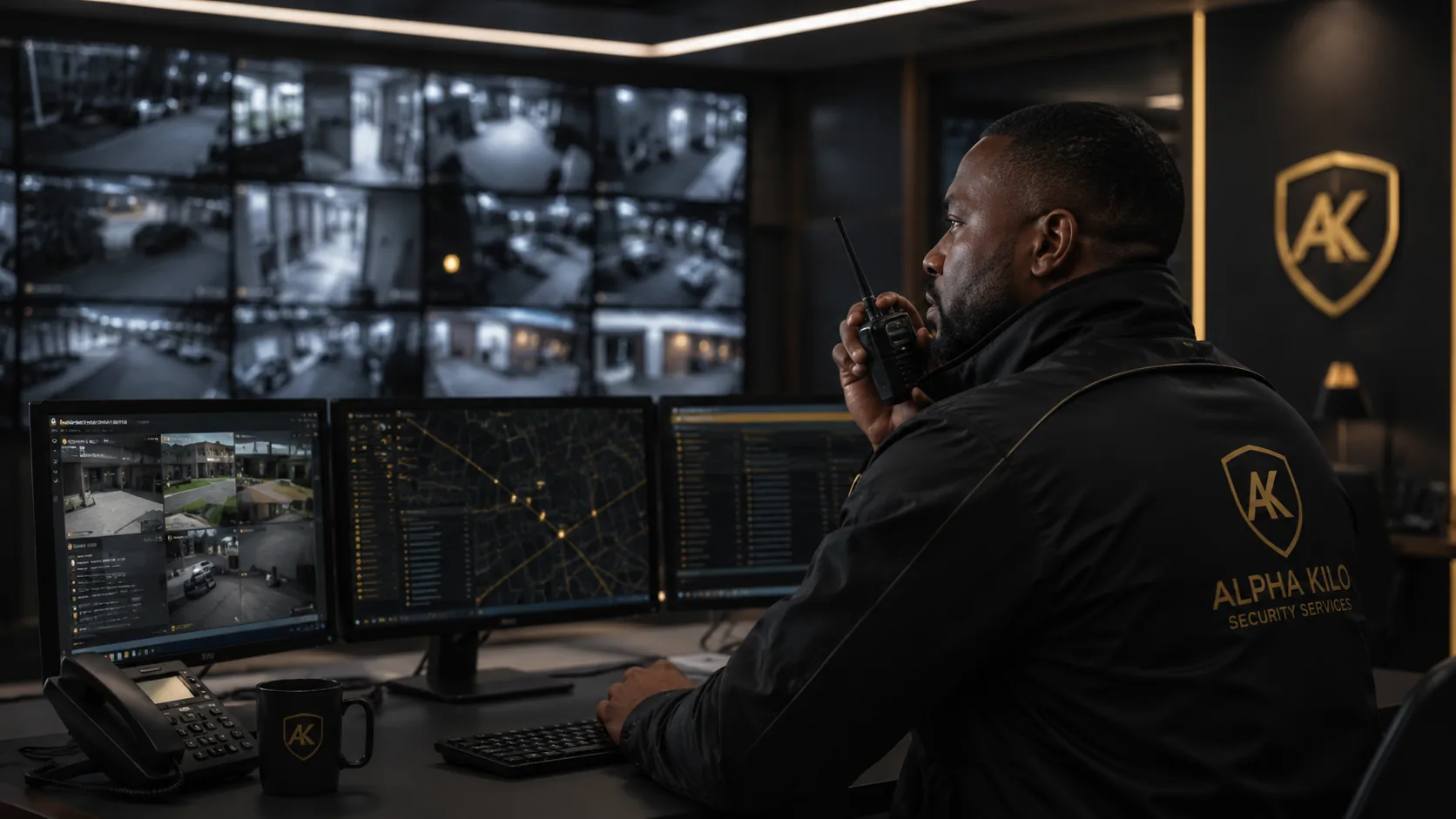 Alpha Kilo monitoring and coordination environment