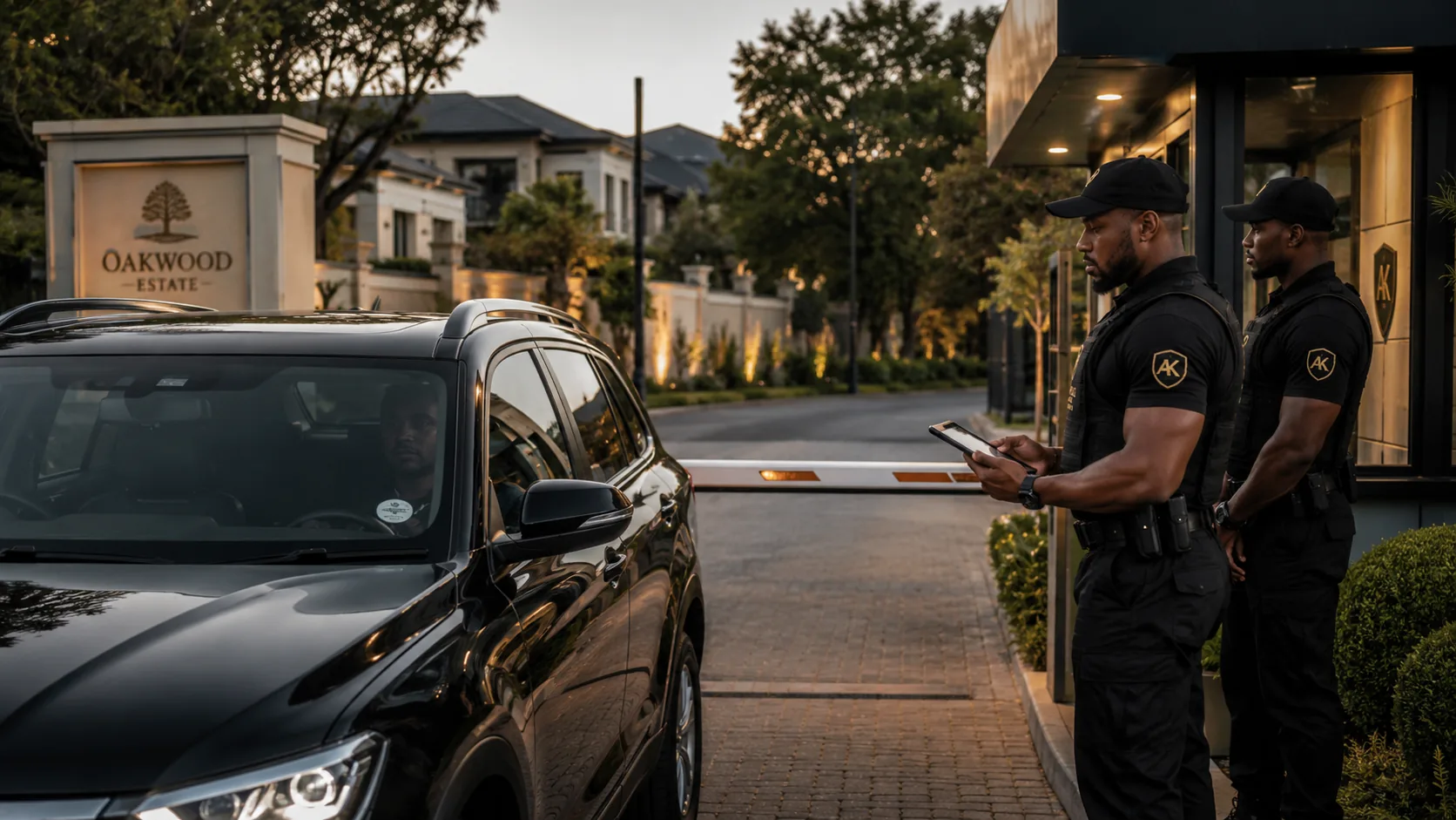 Estate access control scene
